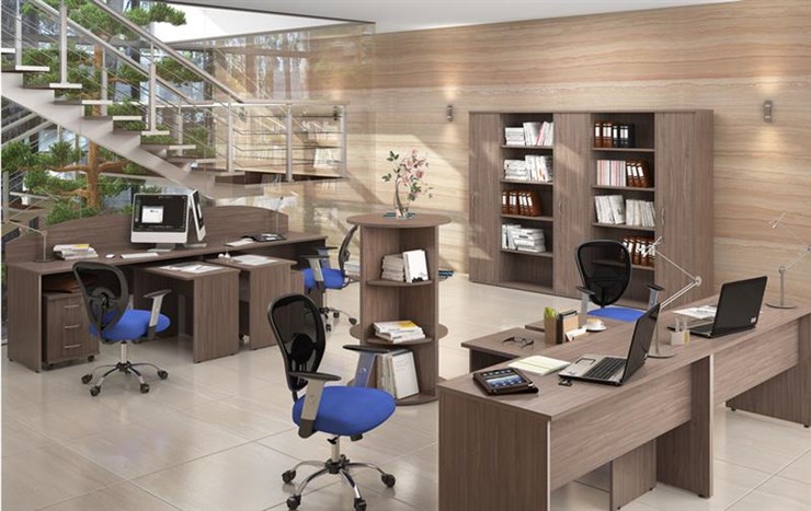 Офисный комплект мебели IMAGO - рабочее место, шкафы для документов во Владимире - изображение 6